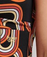 Superdry Womens Printed Mini Day Dress - 12 Regular