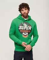 Superdry Mens Workwear Logo Graphic Hoodie - S Regular