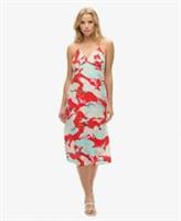 Superdry Womens Printed Midi Slip Dress - 8 Regular