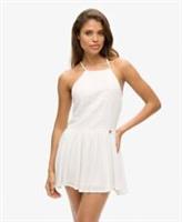 Superdry Womens Vintage Embroidered Mini Dress - 14 Regular