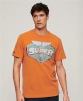 Superdry Mens Gasoline Workwear T-Shirt - S Regular