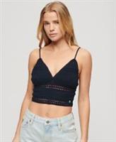 Superdry Womens Jersey Lace Bralette - 12 Regular