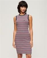 Superdry Womens Rib Bodycon Midi Dress - 12 Regular