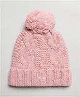 Superdry Womens Cable Knit Bobble Beanie Size 1Size