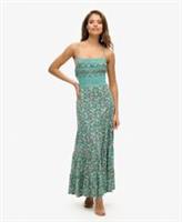 Superdry Womens Smocked Cami Maxi Dress - 14 Regular