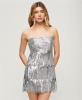 Superdry Womens Fringe Cami Mini Dress - 16 Regular