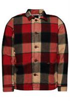 Superdry Womens Oversized Utility Check Over Shirt - S Regular