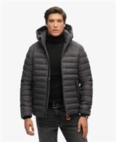 Superdry Mens Hooded Fuji Herringbone Jacket - S Regular