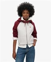 Superdry Womens Essential Baseball Zip Hoodie - 10 Regular