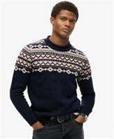 Superdry Mens Fairisle Roll Neck Jumper - XL Regular