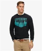 Superdry Mens Outdoors Graphic Crew Sweatshirt - M Regular