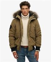 Superdry Mens Hooded Everest Puffer Bomber Jacket - S Regular