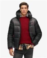 Superdry Mens Hooded Colour Block Sports Puffer Jacket - XXL Regular