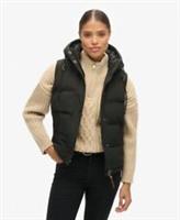 Superdry Womens Everest Hooded Puffer Gilet - 10 Regular