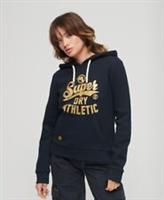 Superdry Womens Scripted College Graphic Hoodie - 8 Regular