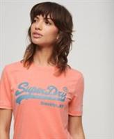 Superdry Womens Embellished Vintage Logo T-Shirt - 10 Regular