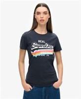 Superdry Womens Vintage Logo T-Shirt - 8 Regular