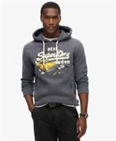 Superdry Mens New York Vintage Logo Graphic Hoodie - L Regular