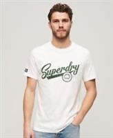 Superdry Mens Vintage Scripted College T-Shirt - M Regular