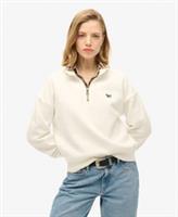 Superdry Womens Essential Half Zip Sweatshirt - 16 Regular
