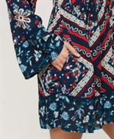 Superdry Womens Flare Sleeve 60S Mini Dress Size 10 - 10 Regular