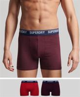 Superdry Mens Organic Cotton Boxer Double Pack Size S - S Regular