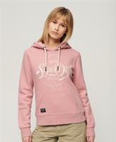 Superdry Womens Premium Scripted Hoodie Size 8 - 8 Regular
