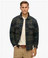 Superdry Mens Surplus Check Quilt Overshirt - XL Regular