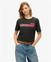 Superdry Womens Faded Core T-Shirt - 10 Regular