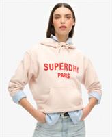 Superdry Womens Sport Luxe Loose Hoodie - 12 Regular