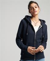 Superdry Womens Vintage Logo Embroidered Zip Hoodie - 8 Regular