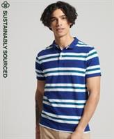 Superdry Mens Organic Cotton Vintage Stripe Polo Shirt - M Regular