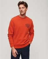 Superdry Mens Athletic Script Flock Sweatshirt Size S - S Regular