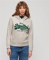 Superdry Womens Embroidered Vintage Logo Graphic Hoodie - 8 Regular