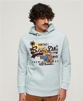 Superdry Mens La Graphic Hoodie - S Regular