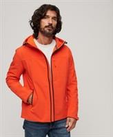 Superdry Mens Fleece Lined Softshell Hooded Jacket Size S - S Regular