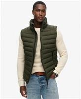 Superdry Mens Tweed Fuji Gilet Size Xxxl - XXXL Regular