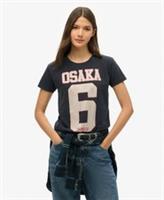 Superdry Womens Osaka 6 Embellished 90S T-Shirt Size 12 - 12 Regular