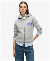 Superdry Womens Neon Graphic Zip Hoodie Size 16 - 16 Regular