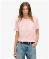 Superdry Womens Premium Script Entry T-Shirt - 8 Regular