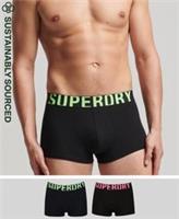 Superdry Mens Organic Cotton Trunk Logo Double Pack - S Regular