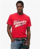 Superdry Mens Vintage Scripted College T-Shirt - M Regular