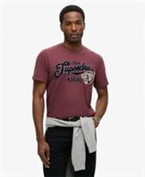 Superdry Mens Vintage Script Style College T-Shirt - M Regular