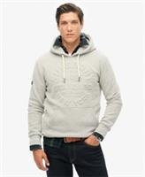 Superdry Mens Embossed Logo Graphic Hoodie - S Regular