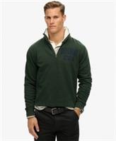 Superdry Mens Vintage Athletic Zip Half-Zip Jumper - M Regular