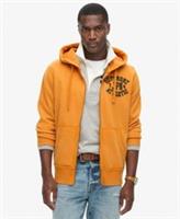 Superdry Mens Vintage Athletic Zip Hoodie - M Regular