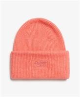 Superdry Womens Soft Rib Knit Beanie Hat Size 1Size