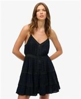 Superdry Womens Alana Lace Trim Cami Dress Size 16 - 16 Regular