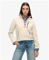 Superdry Womens Outdoor Half Zip Fleece - 12 Regular