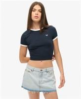 Superdry Womens Denim Mini Skirt - 32 Regular